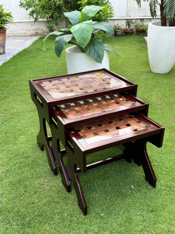 Nesting Table Glass Top