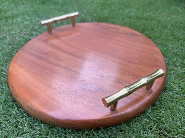 Wooden Tray Circle